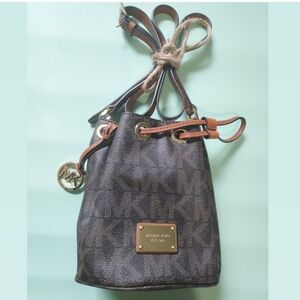 Michael Kors Brown Bucket Bag